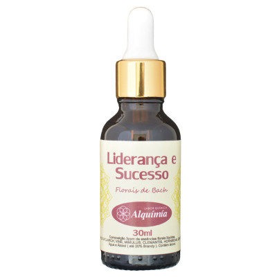 FLORAIS DE BACH ALQUIMIA 30ML - LIDERANÇA E SUCESSO