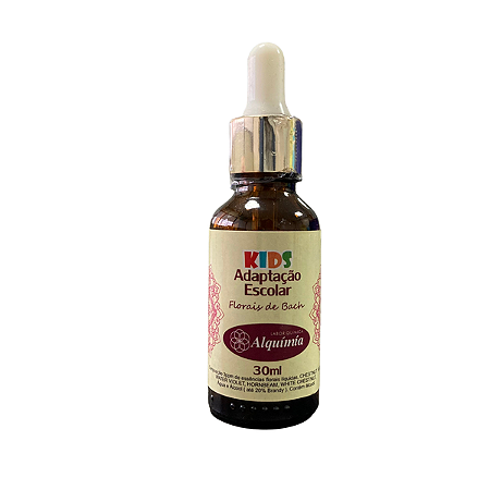 FLORAIS DE BACH KIDS ALQUIMIA 30ML - ADAPTAÇÃO ESCOLAR