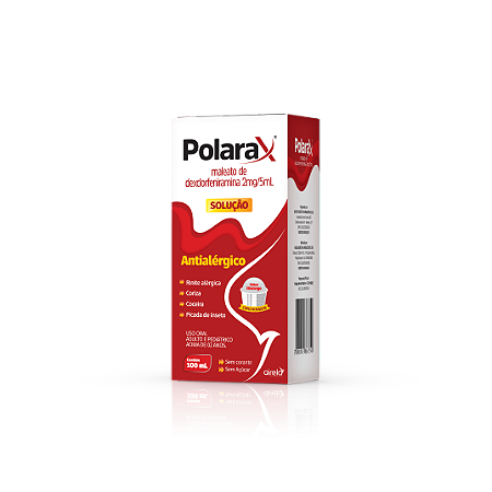 POLARAX 2MG/5ML XAROPE FR.C/100ML SB.MORANGO