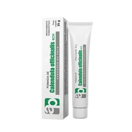 POMADA CALENDULA OFFICINALIS D1 25G. ALMEIDA PRADO EXCLUSIVO