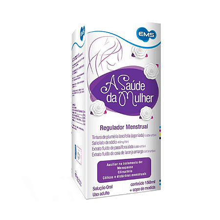 A SAUDE DA MULHER REGULADOR MENSTRUAL 150ML