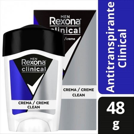 REXONA CLINICAL ANTITRANSPIRANTE CREME 48G. - CLEAN