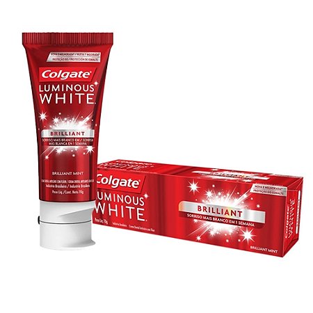CREME DENTAL COLGATE LUMINOUS WHITE 70G. BRILLIANT