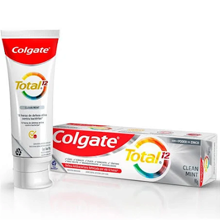 CREME DENTAL COLGATE TOTAL 12 90G. CLEAN MINT