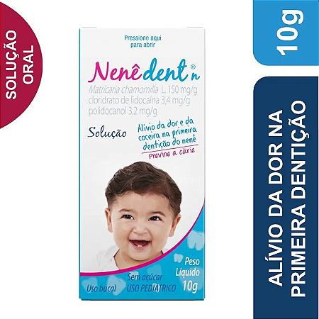 NENE DENT SOLUÇÃO FR.C/10G.