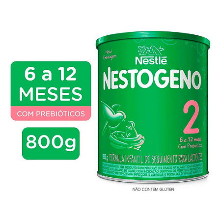 NESTOGENO 2 LATA 800G. FÓRMULA INFANTIL