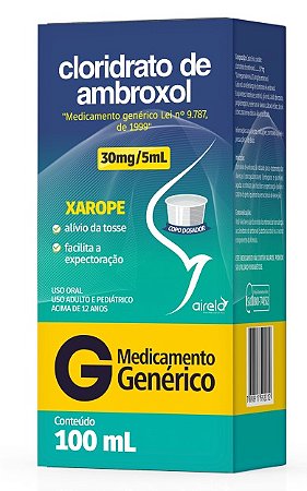 Cloridrato de Ambroxol Xarope Expectorante 100ml
