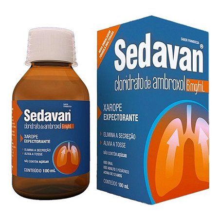 SEDAVAN 30MG/5ML XAROPE 100ML SB.FRAMBOESA ( AMBROXOL )