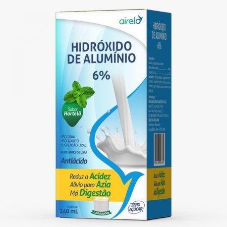 HIDRÓXIDO DE ALUMÍNIO 6% 240ML SB.HORTELÃ (AIRELA)