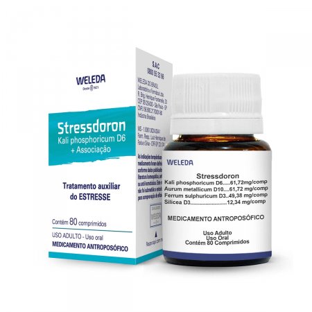 STRESSDORON WELEDA CX.C/80 COMPRIMIDOS (LOJA)