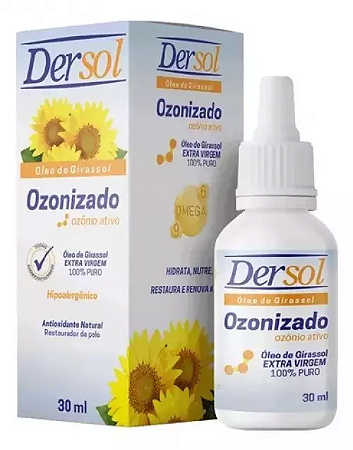 DERSOL OZONIZADO ÓLEO DE GIRASSOL 30ML