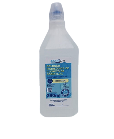 SORO FISIOLÓGICO 0,9% FR.C/250ML SORONAV