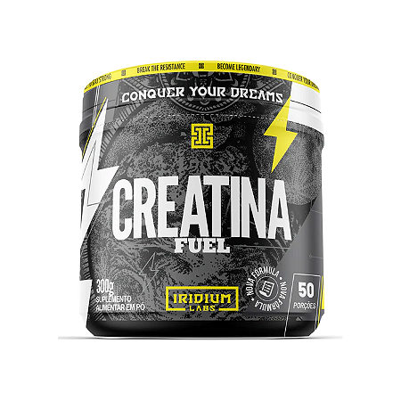 CREATINA FUEL IRIDIUM LABS POTE 300G.