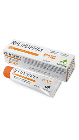 RELIFDERM POMADA NANOTECH PRATA COLOIDAL E CURCUMINA 30G. MULTINATURE