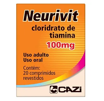 NEURIVIT 100MG CX.C/20 COMP.REVEST. TIAMINA