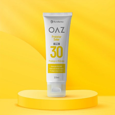 OAZ PROTETOR SOLAR 30FPS PROTEGE E HIDRATA 200ML