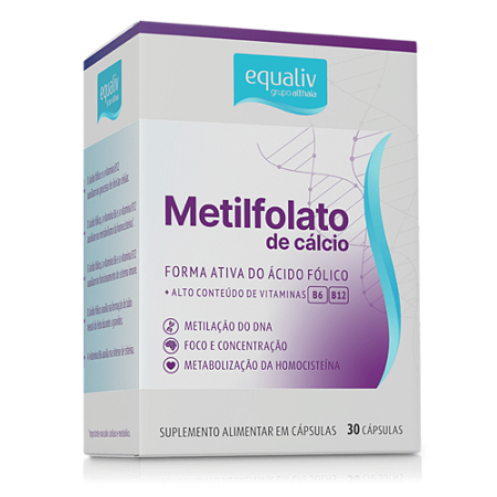 METILFOLATO DE CÁLCIO CX.C/30 CÁPSULAS