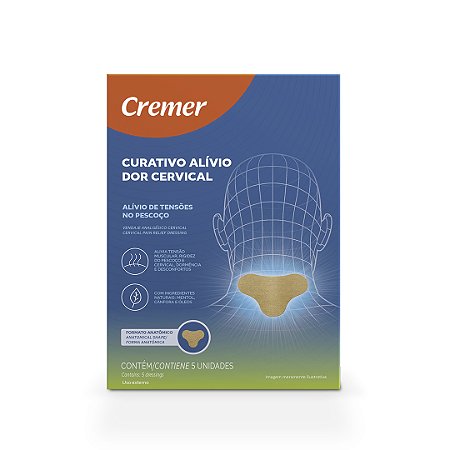 CURATIVO CREMER ALÍVIO DOR CERVICAL FRIO C/5 UNIDADES