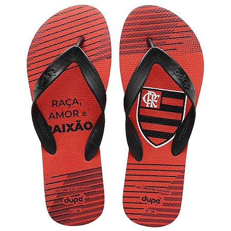 CHINELO OFICIAL FLAMENGO DUPÉ 41/42