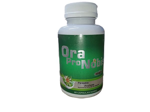 ORA PRONOBIS ERVAS BRASILIS 500MG C/60 CÁPSULAS