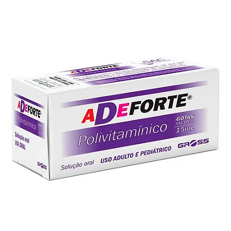 ADEFORTE POLIVITAMÍNICO SOLUÇÃO ORAL GOTAS 15ML