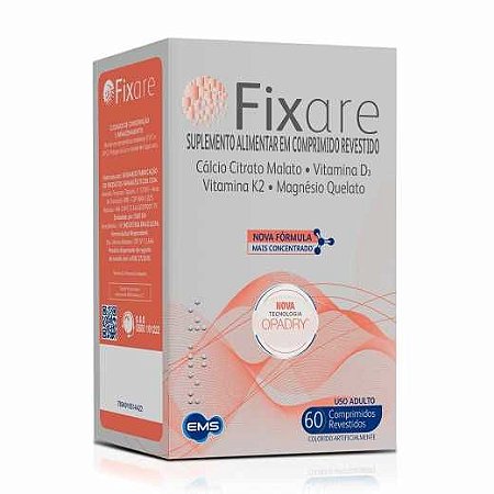 FIXARE SUPLEMENTO ALIMENTAR C/60 COMPRIMIDOS REVESTIDOS
