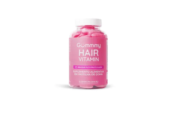 GUMMMY SUPLEMENTO ALIMENTAR HAIR VITAMIN C/60 GOMAS SB.TUTTI-FRUTTI