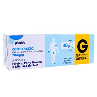 CETOCONAZOL 20MG/G CREME DERM. 30G. (PHARLAB)