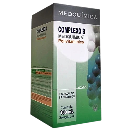 COMPLEXO B MEDQUÍMICA SOLUÇÃO ORAL 100ML