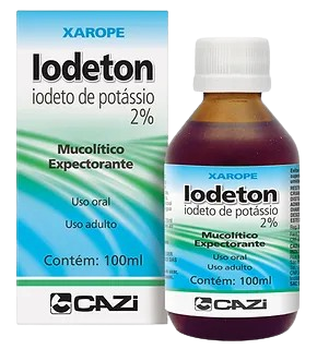 IODETON 20MG/ML (2%) XAROPE IODETO POTÁSSIO C/100ML