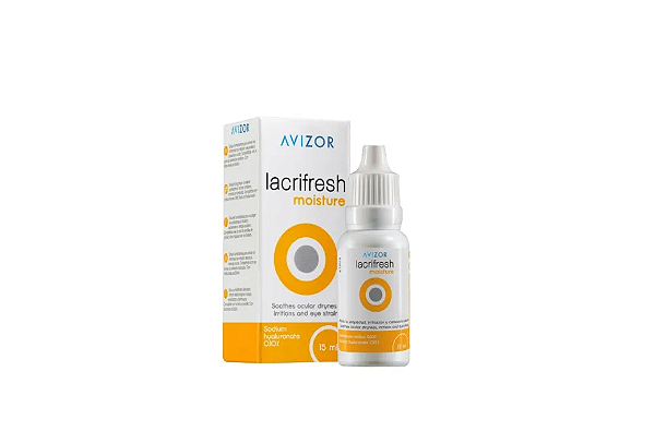 LACRIFRESH MOISTURE 0,10% ALTA HIDRATAÇÃO SOLUÇÃO OFTALMOLÓGICO 15ML