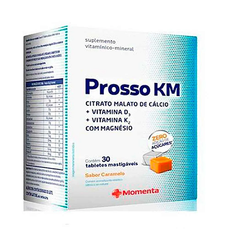 PROSSO KM C/30 PASTILHAS GOMOSAS SB.CARAMELO