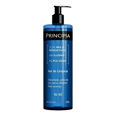 PRINCIPIA GEL LIMPEZA 500G. PELE SENSÍVEIS GL-02