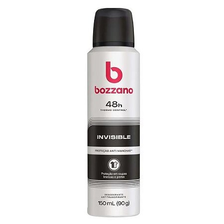 BOZZANO 72H DESODORANTE ANTITRANSPIRANTE AEROSOL 150ML INVISIBLE