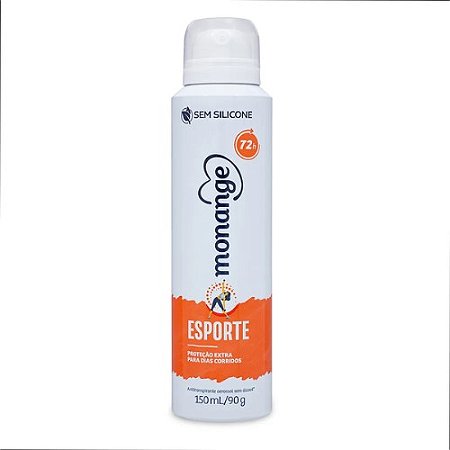 MONANGE AEROSOL ANTITRANSPIRANTE 150ML - ESPORTE