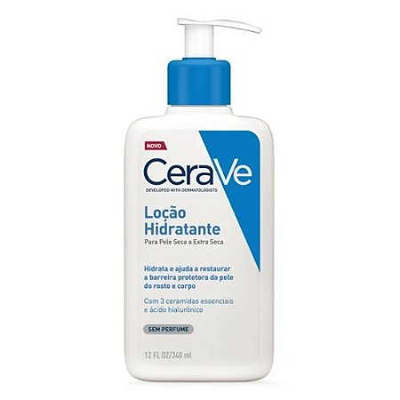 CERAVE LOÇÃO HIDRATANTE PELE SECA E EXTREA SECA 340ML