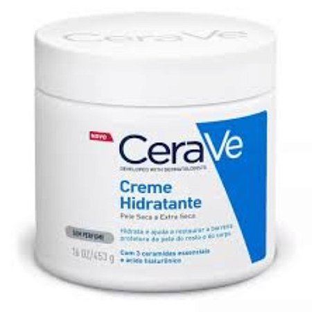 CERAVE CREME HIDRATANTE POTE 454G. SEM PERFUME
