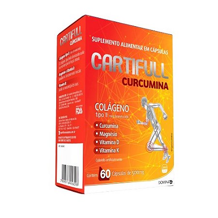 CARTIFULL CÚRCUMA SUPLEMENTO ALIMENTAR C/60 CÁPSULAS