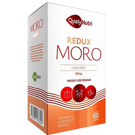 REDUX MORO 500MG SUPLEMENTO ALIMENTAR C/60 CÁPSULAS