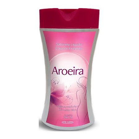 SABONETE LÍQUIDO CORPORAL FEMININO AROEIRA 200ML ARTE NATIVA