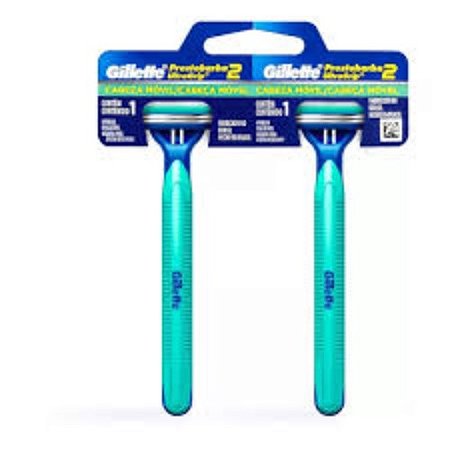 GILLETTE PRESTOBARBA 2 ULTRAGRIP CABEÇA MÓVEL C/2 UNIDADES
