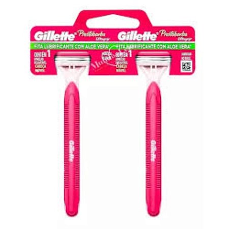GILLETTE PRESTOBARBA ULTRAGRIP WOMEN C/2 UNIDADES