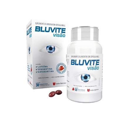 BLUVITE VISÃO SUPLEMENTO ALIMENTAR C/30 CÁPSULAS MOLES