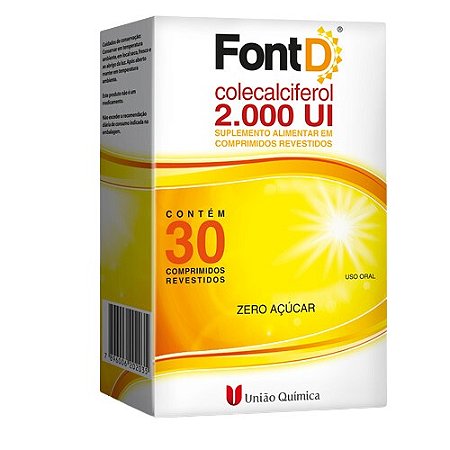 FONT D 2.000UI C/30 COMP.REVES. COLECALCIFEROL