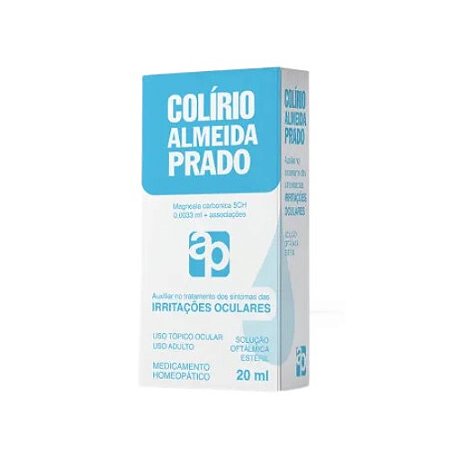 COLÍRIO ALMEIDA PRADO SOLUÇÃO OFTALMICA ESTÉRIL 20ML