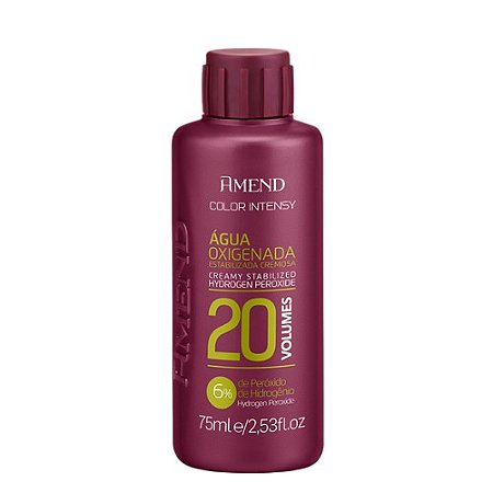 ÁGUA OXIGENADA AMEND 20 VOLUMES C/75ML