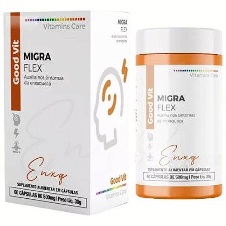 MIGRA FLEX GOODVIT 500MG C/60 CÁPSULAS