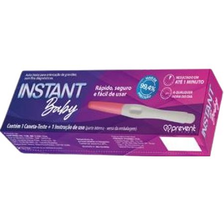 INSTANT BABY TESTE GRAVIDEZ CANETA-TESTE PREVENT PHARMA