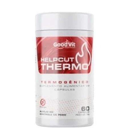 HELPCUT THERMO SUPLEMENTO ALIMENTAR GOODVIT C/60 CÁPSULAS