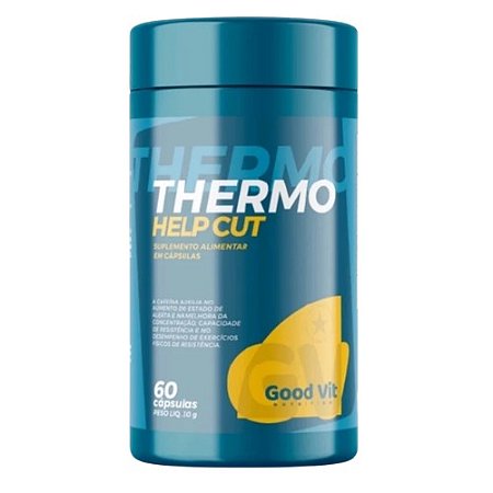 HELPCUT THERMO SUPLEMENTO ALIMENTAR GOODVIT C/60 CÁPSULAS